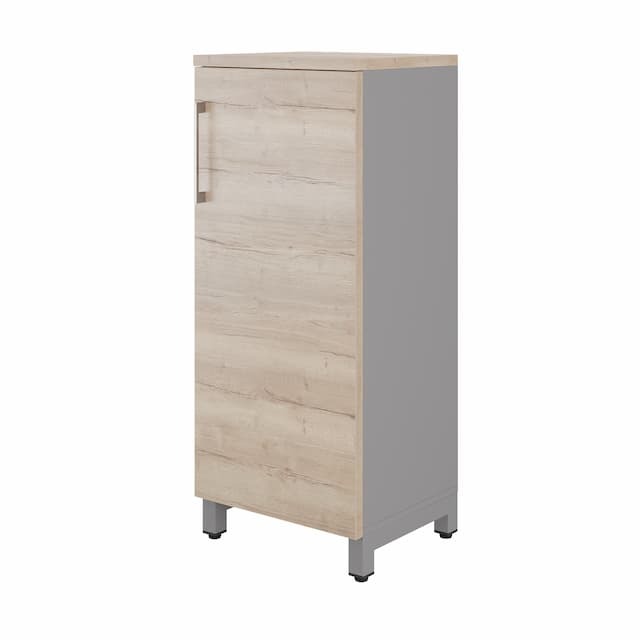 Шкаф распашной Kobor HR/3-45/60/M aluminum/natural