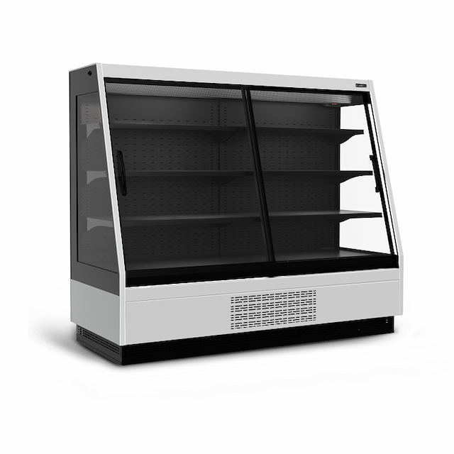 Витрина холодильная Carboma Cube 2 F16-08 VV 1,9-1 STANDARD фронт X1 (версия 2.0) 0430
