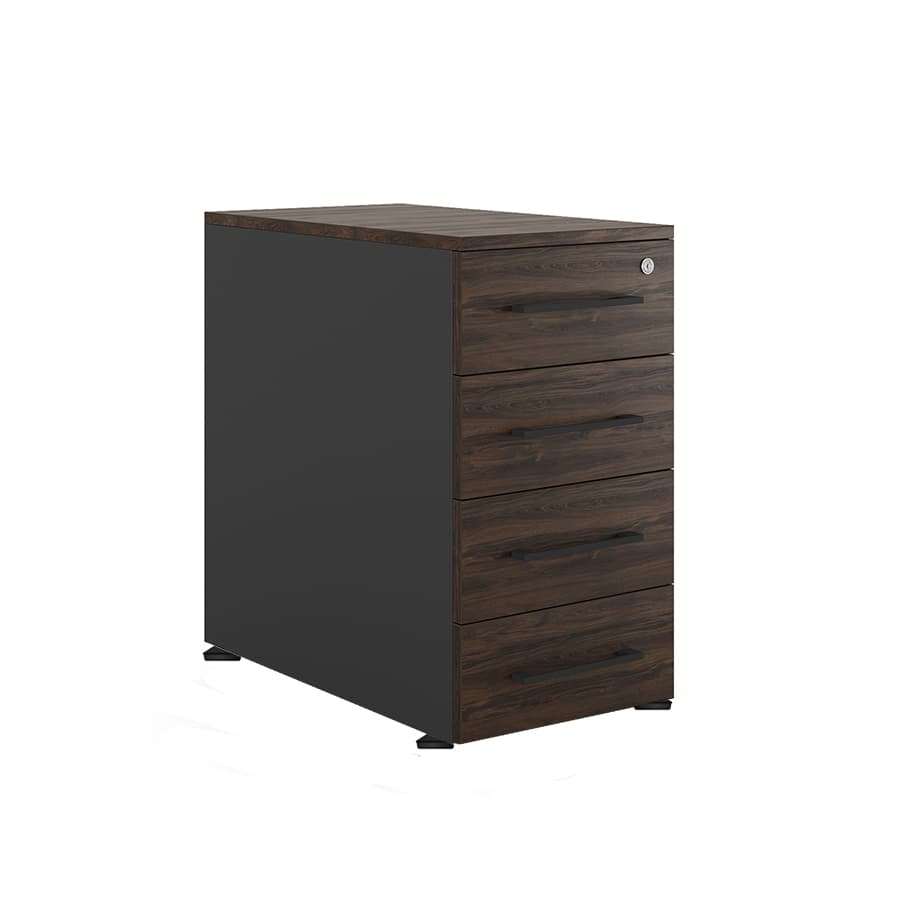 Тумба приставная Kobor TS4-40/80 black/charlston