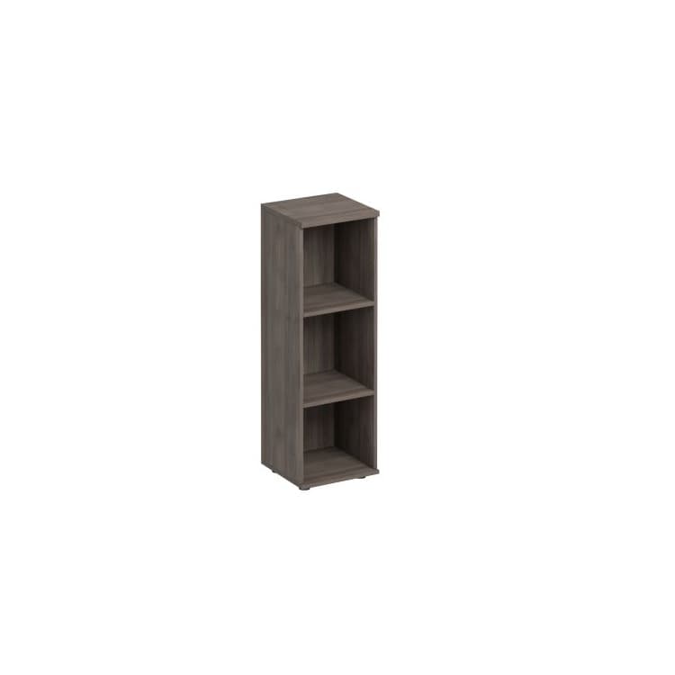 Стеллаж средний узкий Юнитекс Комфорт КФ К.425 ШТ (40x38x123) дуб шамони темный