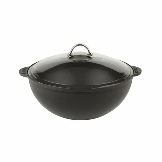 Казан LAVA 6 л d30 см чугун со стекл. крышкой черный арт. 81249989