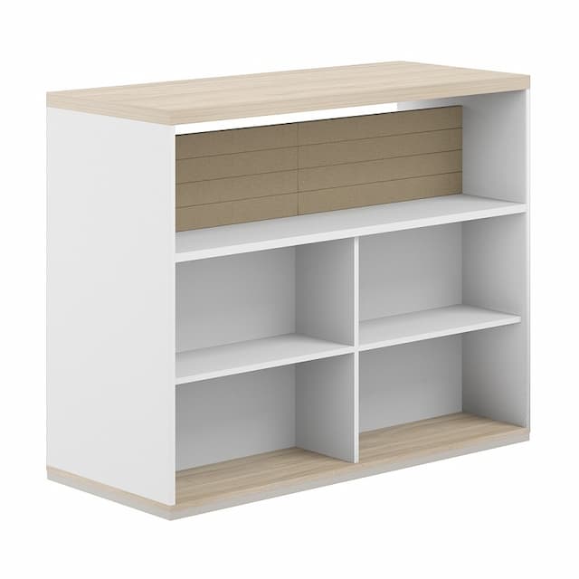 Стеллаж-комбо 1638 двухсторонний Norden Allegro AG.256.302.656.BG с топом и экраном тканевым низким