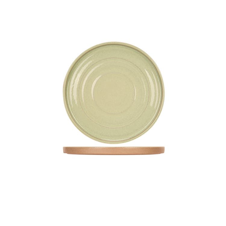 Тарелка с вертикальным бортом d 21 см CosyTrendy BASALT FRESH MINT 7428021