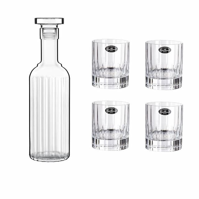 Набор графин и стаканы (4 шт) Luigi Bormioli Talismano 11424/02