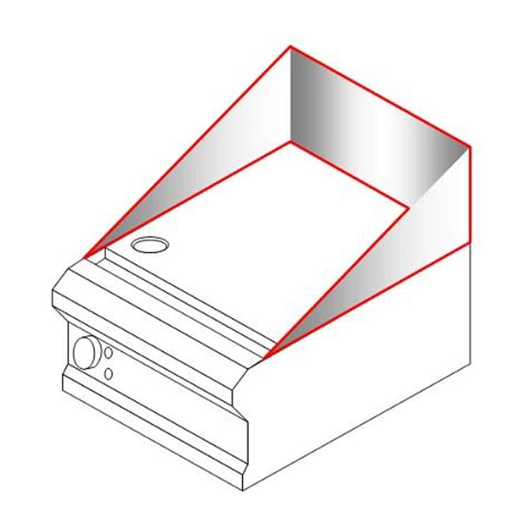 Поверхность от брызг Lincat SB6FL