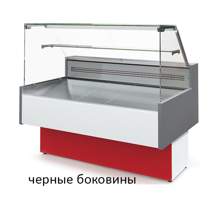 Витрина холодильная МХМ ТАИР ВХСн-2.0 Cube (черные боковины)