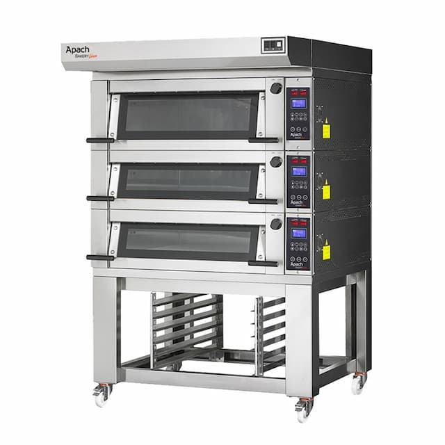 Печь подовая с подставкой с направляющими APACH BAKERY LINE E2LK2S DP